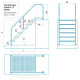 Escalera de piscina pública PMR de AstralPool